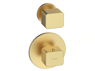 GZERO - 2 hole thermostatic shower mixer by GUGLIELMI RUBINETTERIE - view 2